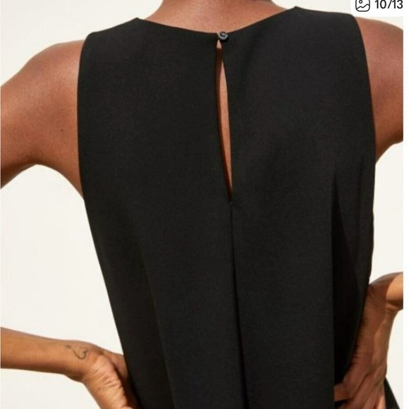 Zara Women’s “little black dress” A-line Swing Dress - Medium - Picture 4 of 9